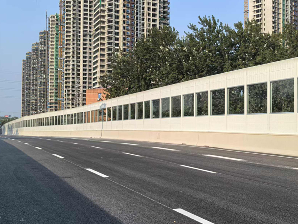 德州市德城区东风路高架桥声屏障